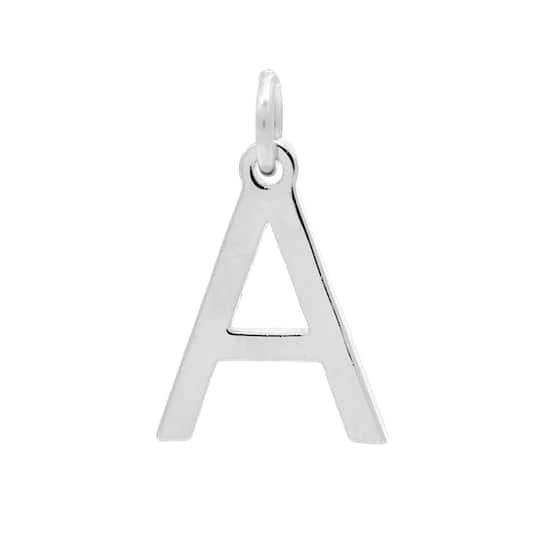 Sterling Silver Alphabet Charm by Bead Landing&#x2122;
